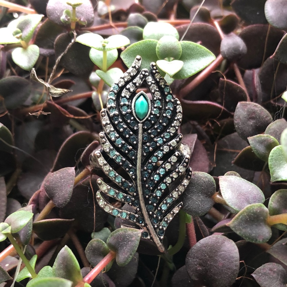 Lucky brand peacock ring